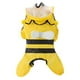 thumbnail image 1 of 1 impermeable con capucha y forma de abeja para mascotas, elegante impermeable para perros., 1 of 6