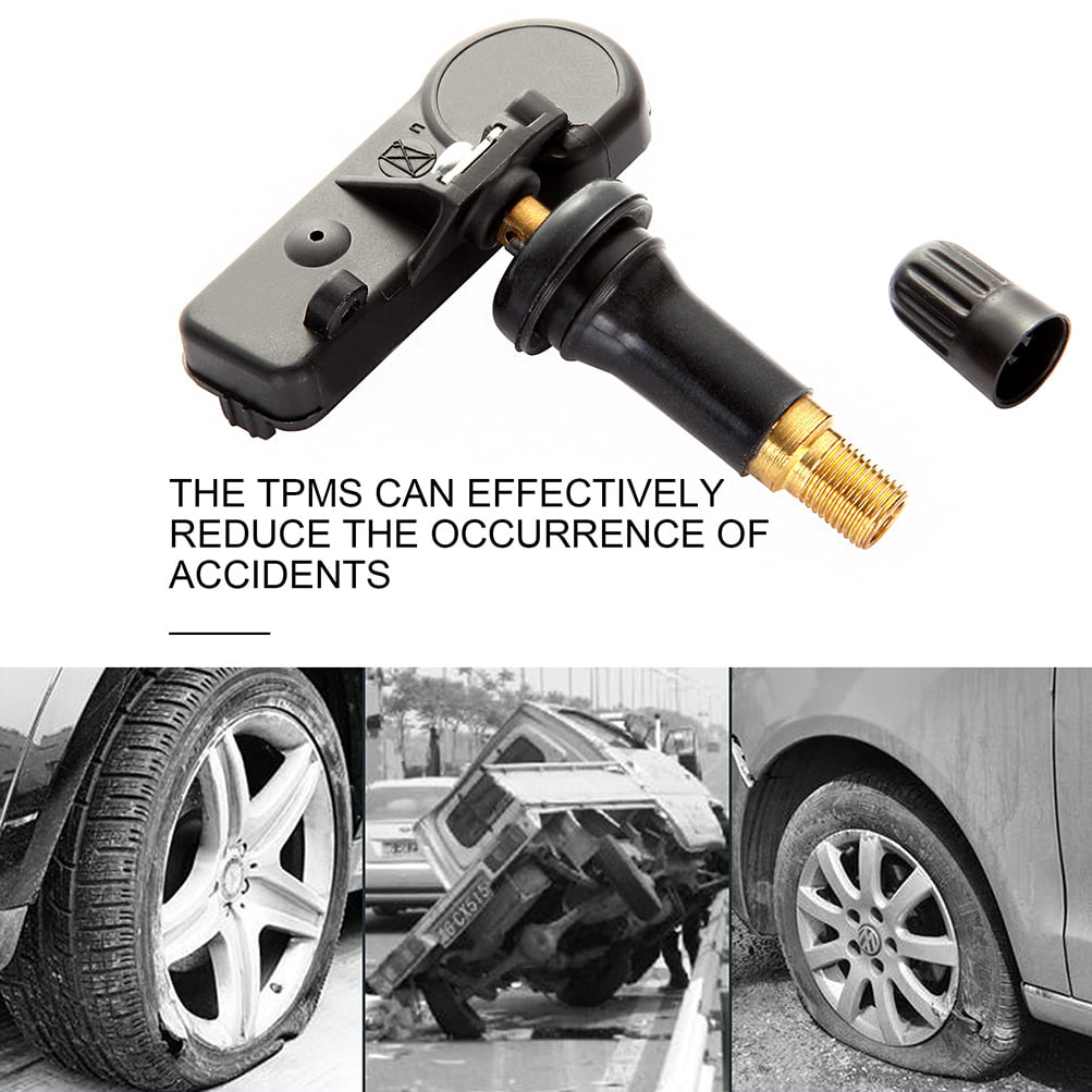 ECCPP Programmed Tire Pressure Monitoring System Sensor 315MHz Fits for 2011-2014 Buick Enclave 2007-2014 Cadillac Escalade/Escalade ESV 2006-2011 Chevrolet Impala 2007-2009 GMC Yukon1500 13581558 