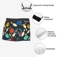 thumbnail image 3 of Kdxio Men's Boxer Briefs with Bowling Ball Print - Comfortable and Breathable Underwear for Everyday Wear, 3 of 5