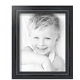 thumbnail image 2 of ArtToFrames 8" x 10" Galleria Noir Picture Frame, 8x10 inch Black MDF Poster Frame (WOM-4083),  Pack, 2 of 8