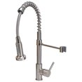 thumbnail image 4 of Loewten G1/2 Kitchen Sink Faucet Copper Iron Rubber Kitchen Spring Type Sink Faucet For Farmhouse Utility,Spring Kitchen Faucet,Silver Kitchen Faucet, 4 of 8