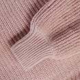 thumbnail image 7 of Hinvhai Fashion Women Solid Long Sleeve Pullove Turtleneck-Neck Casual Sweater Tops On Seasonal Clearance Pink 8(L), 7 of 7