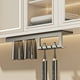 thumbnail image 1 of Magnetic Toothbrush Rack No-Drill Bathroom Organizer Wall-Mounted Toothbrush Stand Adhesive Toothbrush Rack 12ml, 1 of 7