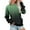 Army Green 1, variant on Kaemgyyd Crew Neck Sweatshirt for Women Casual Loose Long Sleeve Tops Trendy Color Block Fall Fashion Pullover with Pocket