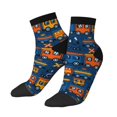 thumbnail image 2 of Bingfone Funny Steam Train Design Patterned Men'S Women'S Casual Cotton Socks, 2 of 9