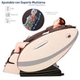 thumbnail image 4 of Sillón de Masaje Gravedad Cero Bluelander, Sillón Terapéutico para Masaje de Cuerpo Completo, Control Remoto, Programas Automáticos, Café, 4 of 5