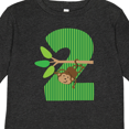 thumbnail image 4 of Inktastic 2nd Birthday Jungle Monkey Childs Boys or Girls Long Sleeve Toddler T-Shirt, 4 of 5