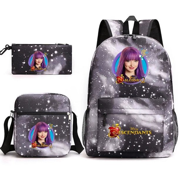 3pcs Descendants Bookbag Kids Backpack Student Boys Girls School bags Shoulder Bag Set Daily Backpacks Mochilas