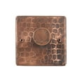 thumbnail image 5 of Premier Copper Products RH1 Hand Hammered Copper Single Robe Hook Oil Rubbed Bronze, 5 of 5