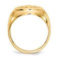 thumbnail image 2 of 14k Yellow Gold AA Diamond Mens Band Ring, 2 of 7