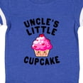 thumbnail image 3 of Inktastic Uncles Little Cupcake Gift Baby Girl Bodysuit, 3 of 4