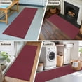 thumbnail image 6 of Red Solid Color Area Rugs Collection 2'x6', Aesthetics Contemporary Luxury Non Slip Indoor Rectangle Throw Runner Rug Floor Mat Carpet for Living Room Dining Table Bedroom Nursery, 6 of 9