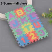 36 PCS PLAY MAT ABCD 123 ALPHABET KIDS CHILDREN SOFT EVA FOAM PUZZLE