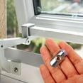 thumbnail image 4 of 8pcs Glass Shelf Brackets Bathroom Glass Shelf Fixing Brackets Bathroom Glass Brackets For Fixing, 4 of 9