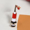 thumbnail image 4 of OPOLSKI Brooch Pin Syringe Shape Alloy Enamel Injector Badge A, 4 of 7