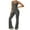 Gray, variant on Yoga Jumpsuit for Women Sexy Square Neck Bodysuit One Piece Bodycon Shapewear Sleeveless Workout All in One Gym Wear Solid Seamless Fitness Sports Rompers
