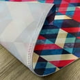 thumbnail image 5 of Ambesonne Chevron Place Mats Set of 4, Downward Parallel Lines, Standard Size, Multicolor, 5 of 6