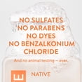 thumbnail image 3 of (6 pack) Native Liquid Hand Soap, Sweet Peach & Nectar, Non-drying, Naturally Derived Cleansers, Sulfate Free, 13 fl oz, 3 of 12
