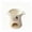 H-White, variant on Autumn Pumpkin Mug,Ceramic Orange Ribbed Shaped with Green Leaf Handle Coffee Cup for Thanksgiving Home Office