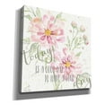 thumbnail image 2 of Epic Graffiti 'Floral Today is a Good Day' by Cindy Jacobs, Canvas Wall Art, 37"x37", 2 of 2