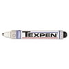 DYKEM TEXPEN Industrial Paint Marker Pen Medium Tip White 16083
