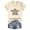 Beige, variant on Womens Slogan Letter Print T Shirts Fashion V Neck Short Sleeve Tops Summer Tee Casual Streetwear Trendy Pullover Relaxed Style Shirt