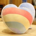 13.8 Inch Heart Shaped Pillow, Soft Cuddle Cushion for Back Support And ...