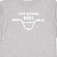 thumbnail image 4 of Inktastic Life Behind Bars BMX Boys or Girls Long Sleeve Toddler T-Shirt, 4 of 5