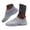 Silver, variant on Modisza Women's Walking Sock Shoes Elastic Knit Lightweight Slip on Breathable Yoga Sneakers Casual Tennis Running Shoe Black Size 7
