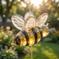 thumbnail image 4 of Fridja Solar Bee Toy Wind Chime 25 Inch Outdoor Bee Toy Decorative Wind Chime, 4 of 7