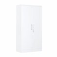 thumbnail image 1 of BDM Series 180  RTA Metal Storage Cabinet - White, 1 of 5