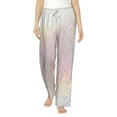 thumbnail image 2 of Picia Glitter Light Pearl Womens Soft Woven Cotton Elastic Waistband Sleep Pajama Pant Lounge Sleep Pant With Pockets And Drawstring-Medium, 2 of 9
