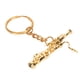 thumbnail image 1 of Llavero, Instrumento Musical Dorado Adorable Llavero Colgante Forma De Fagot Para Colegas Para Navidad, 1 of 7