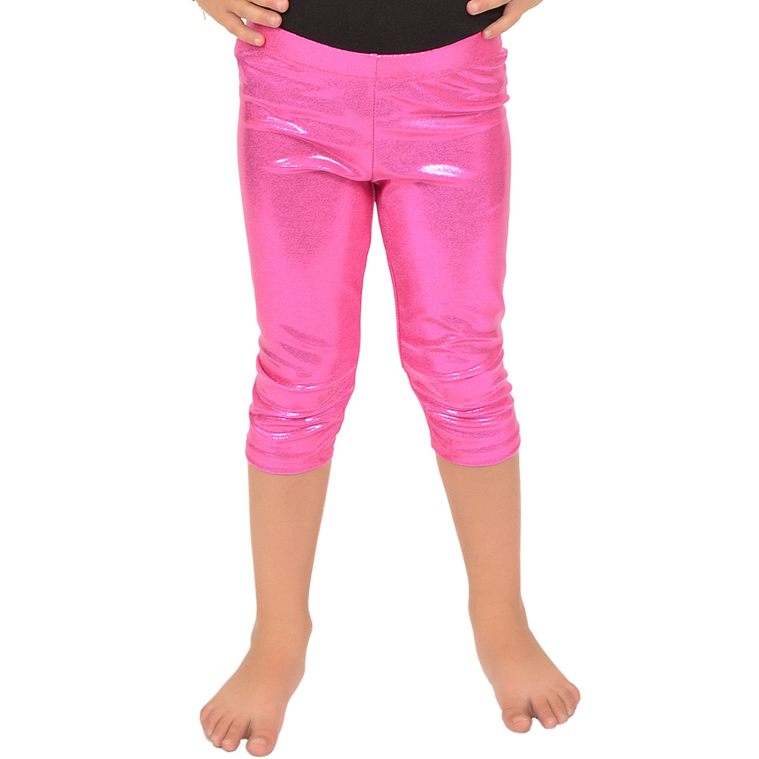 hot pink capri leggings