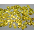thumbnail image 4 of U8MO 2000 Gold Hologram 10mm CUP round loose sequins Paillette sewing Wedding craft, 4 of 5