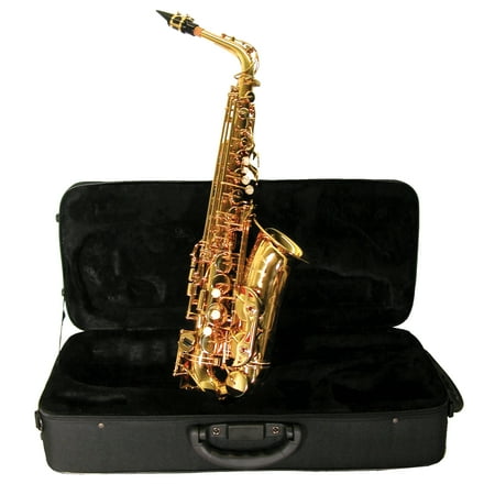 Mirage SX75Y Alto Saxophone In Lacquered Brass With Mouthpiece, Case And Accessories