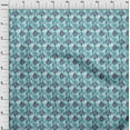 thumbnail image 4 of oneOone Polyester Spandex Turquoise Green Fabric Ikat Fabric For Sewing Printed Craft Fabric By The Yard 56 Inch Wide, 4 of 4
