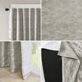 thumbnail image 5 of Blackout Curtains Jacquard Lined Total Blackout Rod Pocket/Back Tab Curtain Panel(Only 1 Pc Panel),Sheer Curtains, 5 of 18