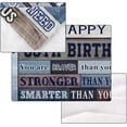 thumbnail image 4 of LHSHID Happy 65th Birthday Blanket for Women and Men 60x80in, 4 of 7