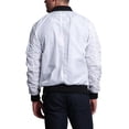 thumbnail image 7 of Victorious Men's Lightweight Contrast MA-1 Bomber Flight Jacket JK752 - White - 3X-Large, 7 of 7