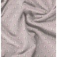 thumbnail image 1 of Soimoi Pink Velvet Fabric Rose Floral Decor Fabric Printed Yard 60 Inch Wide, 1 of 6
