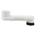 thumbnail image 2 of Offset Toilet Flange Extension Drain Drain Cleaning Replacement Drain Pipe for Plumbing Drainage Systems 30cm, 2 of 9