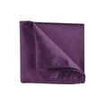 thumbnail image 2 of INSPIRE CHIC Men's Pocket Square Classic Self-Folded Polka Dots Handkerchiefs for Wedding Purple One Size, 2 of 4