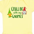 thumbnail image 4 of Inktastic Chillin' with My Gnomes Boys or Girls Baby Bodysuit, 4 of 5