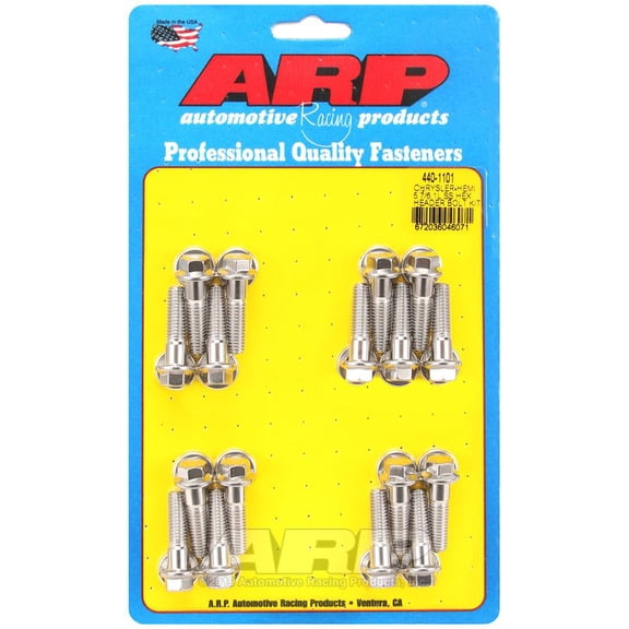 ARP 440-1101 Header Bolt Kit (6ptMopar 5.7/6.1L Hemi)