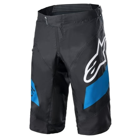 Alpinestars Racer Mens MTB Mountain Bike Shorts Black/Blue 32 USA
