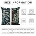 thumbnail image 5 of GOSMITH  Tropical Leaves Throw Pillow Covers Green Palm Leaf Decorative Pillows Cushion Cases for Couch Sofa Bed Home Decor, 5 of 5