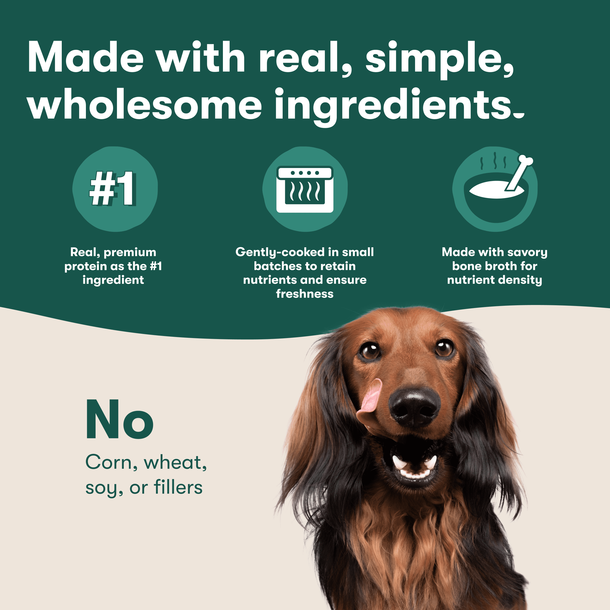 Jinx Homemades Single Serve Value Pack Wet Natural Dog Food, Grain-Free, 3 oz Variety Pack 18ct Pouch