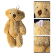 5PCS Kawaii Small Bears Plush Soft Toys Pearl Velvet Dolls Gifts Mini Teddy Bear