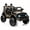 Black, variant on Juibresa 12 Volt Powered Ride-On Truck Car for Kids,Electric Vehicles with Remote Control, Spring Suspension,Led Lights, Music,3 Speeds,Ideal Gift for Child